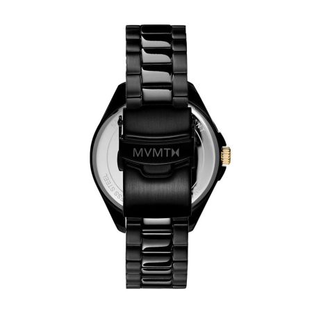 Montre femme quartz mvmt coronada acier noir 28000056-d – analogiques