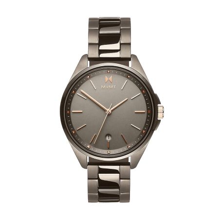 Montre femme quartz mvmt coronada acier gris 28000003-d – analogiques