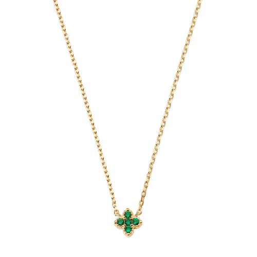 Collier Femme Court Agatha BELOVED Métal Vert 02690243-658-TU