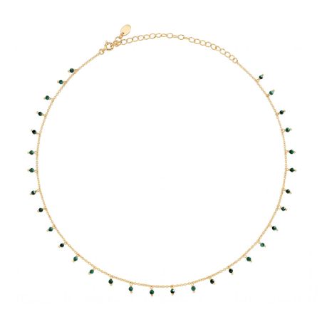 Collier femme court agatha alma métal doré 02680494-297-tu – colliers tendances