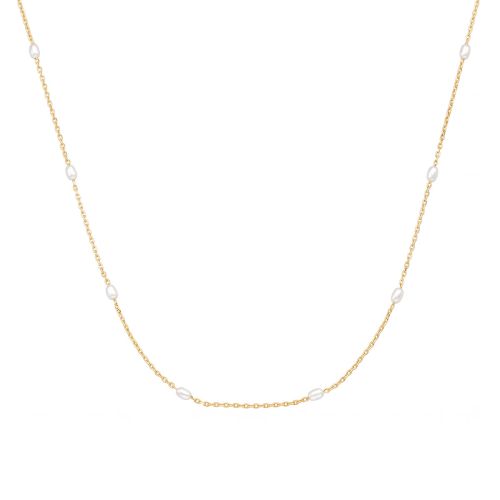 Collier Femme Court Agatha JASMIN Métal Dorée 02680493-978-TU