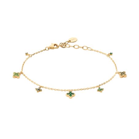 Bracelet femme souple agatha beloved argent doré 02490502-658-tu – bracelet fantaisie femme