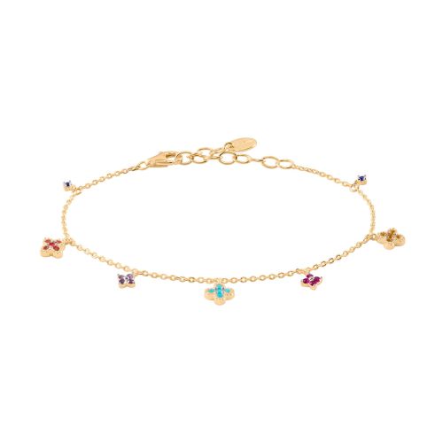 Bracelet Femme Souple Agatha BELOVED Métal Multicolore 02490502-256-TU