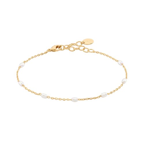 Bracelet Femme Souple Agatha JASMIN Métal Dorée 02480402-978-TU