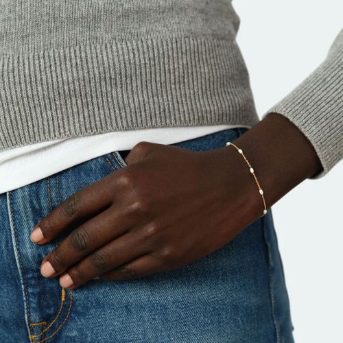 Bracelet Femme Souple Agatha JASMIN Métal Dorée 02480402-978-TU