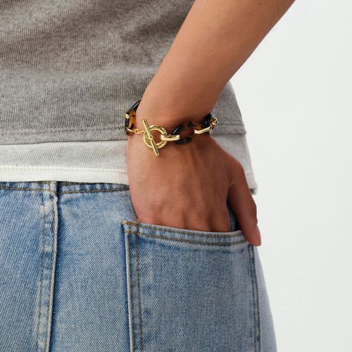 Bracelet Femme Souple Agatha ARIA Métal Dorée 02480362-173-TU