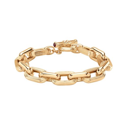 Bracelet Femme Souple Agatha HAUSSMANN Métal Dorée 02480360-157-TU