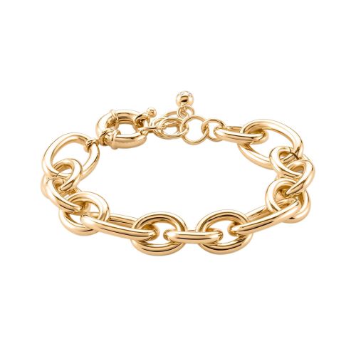 Bracelet Femme Souple Agatha LEA Métal Dorée 02480356-157-TU