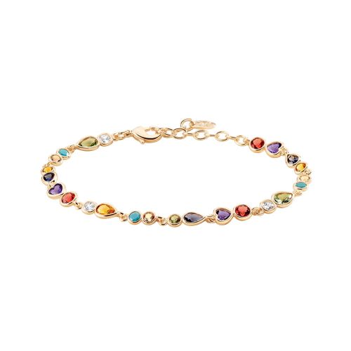 Bracelet Femme Souple Agatha CANDY Métal Multicolore 02480341-256-TU
