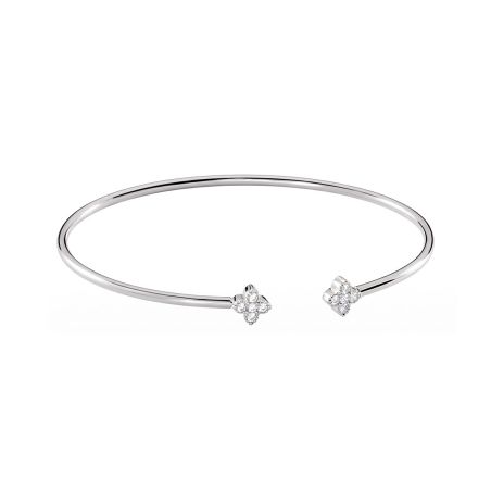 Bracelet femme jonc agatha beloved argent argentée 02420801-136-tu – bracelet fantaisie femme