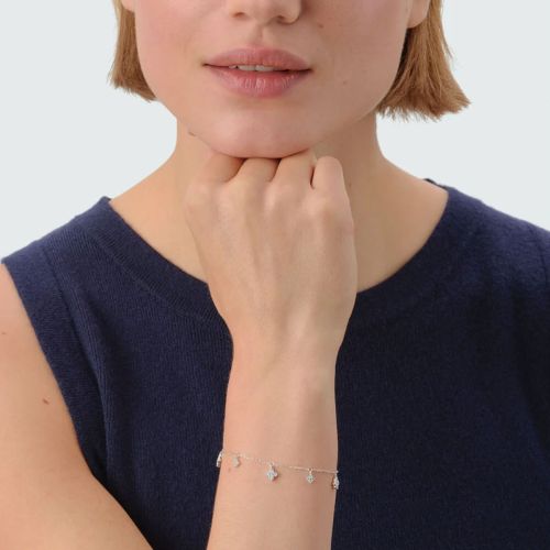 Bracelet Femme Souple Agatha BELOVED Argent Argentée 02420799-136-TU