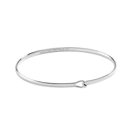Bracelet femme jonc agatha bangle argent argentée 02420729-050-tu – bracelet fantaisie femme