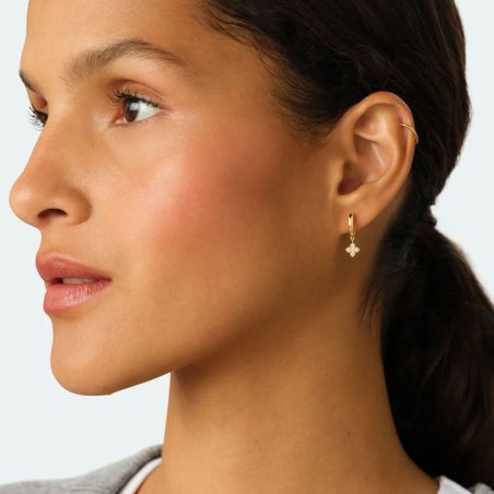 Boucles d'oreilles femme créoles agatha beloved argent dorée 02390569-137-tu – boucles d'oreilles tendances