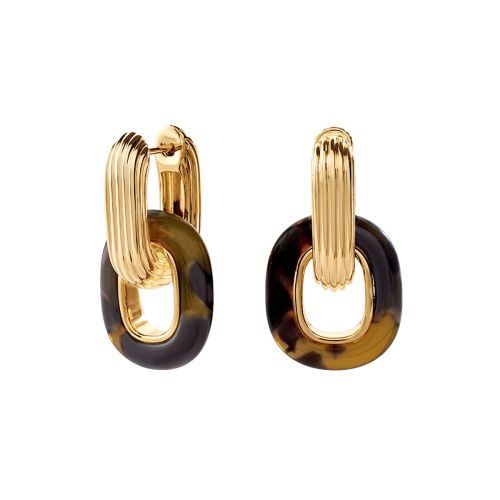 Boucles d'Oreilles Femme Créoles Agatha PALAIS ROYAL Métal Dorée 02380820-173-TU
