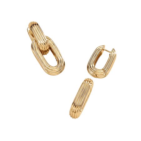Boucles d'oreilles femme créoles agatha haussmann métal dorée 02380750-157-tu – boucles d'oreilles tendances