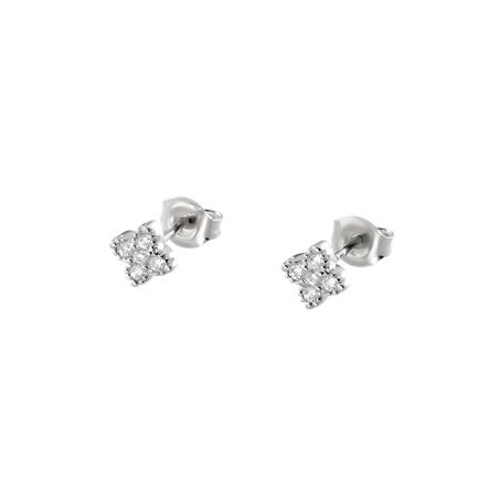 Boucles d'oreilles femme puces agatha beloved argent argentée 02321333-136-tu – puces d'oreilles