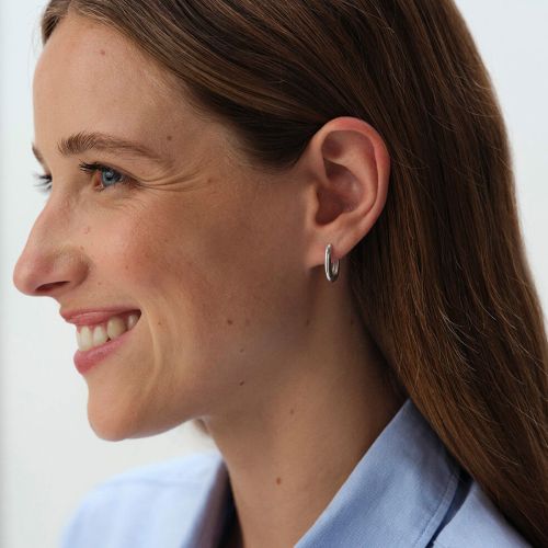 Boucles d'Oreilles Femme Créoles Agatha MABILLON Argent Argentée 02321315-050-TU