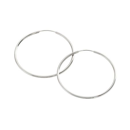 Boucles d'Oreilles Femme Créoles Agatha CREOLA Argent Argentée 02321296-050-TU