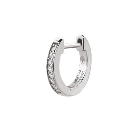 Boucles d'oreilles femme a l'unité agatha mix &amp; match argent argentée 02320596-136-tu – boucles d'oreilles femme fantaisies