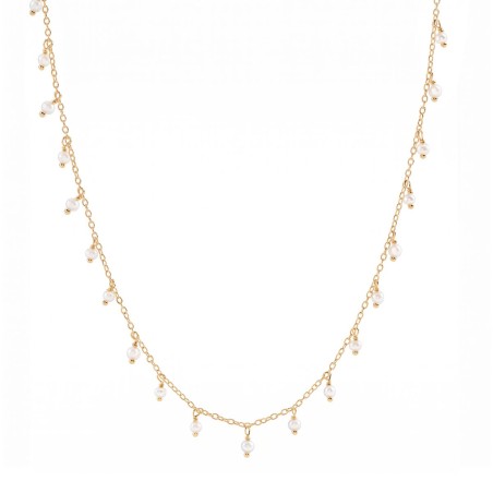 Collier femme court agatha alma métal doré 02680494-292-tu – colliers tendances