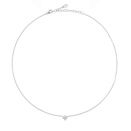 Collier femme court agatha beloved argent argentée 02621096-136-tu – colliers tendances