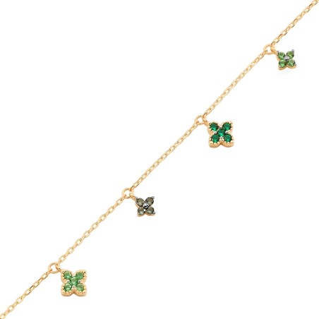 Bracelet femme souple agatha beloved argent doré 02490502-658-tu – bracelet fantaisie femme