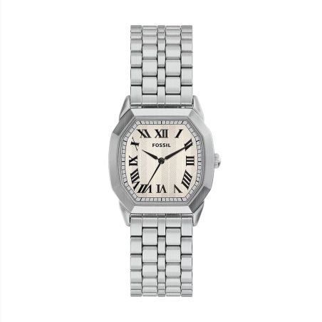 Montre femme quartz fossil harlow acier argentée fs6211 – montres tendances