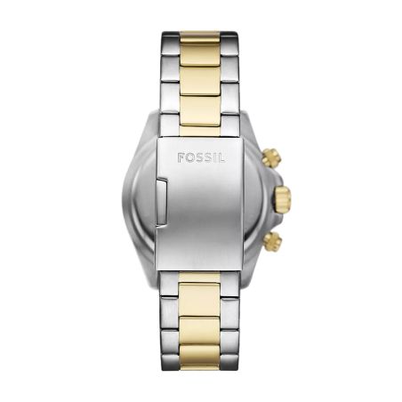 Montre homme multifonction fossil autocross acier bicolore fs6126 – montres tendances