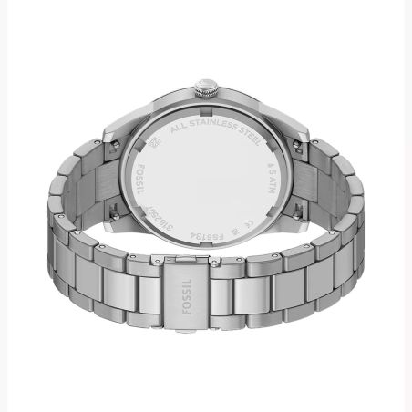 Montre homme multifonction fossil pearson acier argenté fs6134 – montres tendances