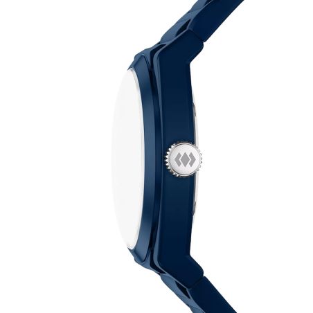Montre homme quartz fossil everett silicone bleu fs6177 – montres tendances