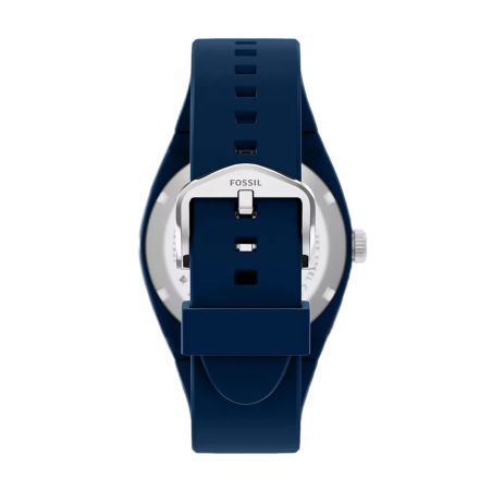 Montre homme quartz fossil everett silicone bleu fs6177 – montres tendances
