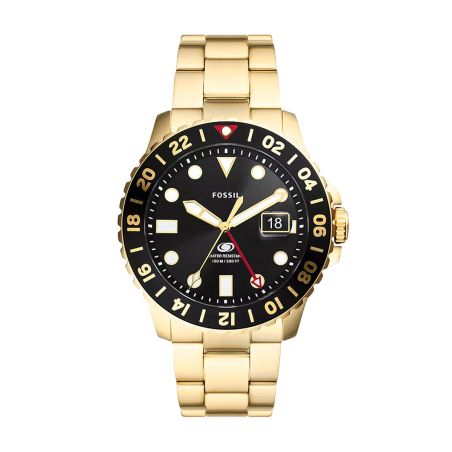Montre homme quartz fossil machine cuir marron fs5900 – montres tendances