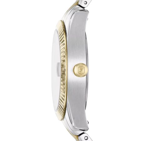 Montre femme quartz fossil scarlette acier bicolore es4949 – montre femme chic et tendance