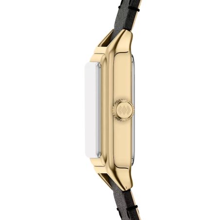Montre femme quartz fossil raquel mini cuir noir es5470 – montre femme chic et tendance