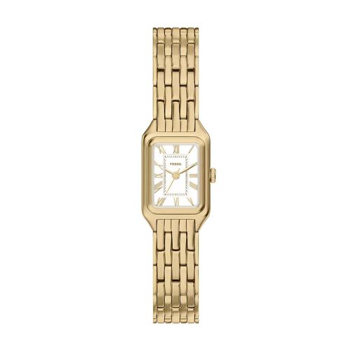 Montre Femme Quartz Fossil Raquel Mini Acier Dorée ES5467