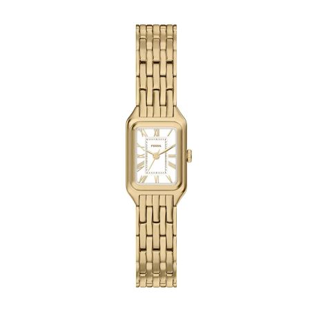 Montre femme quartz fossil raquel mini acier dorée es5467 – montre femme chic et tendance