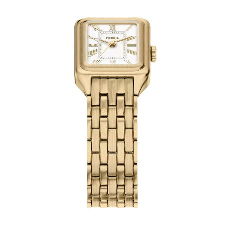 Montre femme quartz fossil raquel mini acier dorée es5467 – montre femme chic et tendance