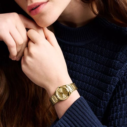 Montre Femme Quartz Fossil Everett Acier Dorée ES5492