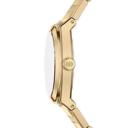 Montre femme quartz fossil everett acier dorée es5492 – montre femme chic et tendance