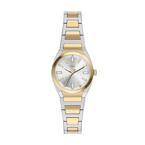 Montre Femme Quartz Fossil Everett Acier Bicolore ES5494