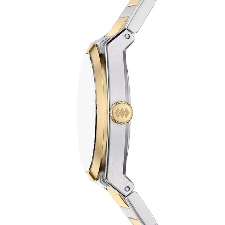 Montre femme quartz fossil everett acier bicolore es5494 – montre femme chic et tendance