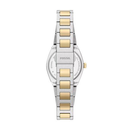 Montre femme quartz fossil everett acier bicolore es5494 – montre femme chic et tendance