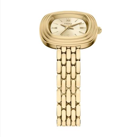 Montre femme quartz fossil emerson acier dorée es5506 – montre femme chic et tendance