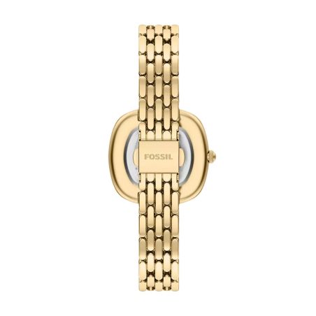Montre femme quartz fossil emerson acier dorée es5506 – montre femme chic et tendance