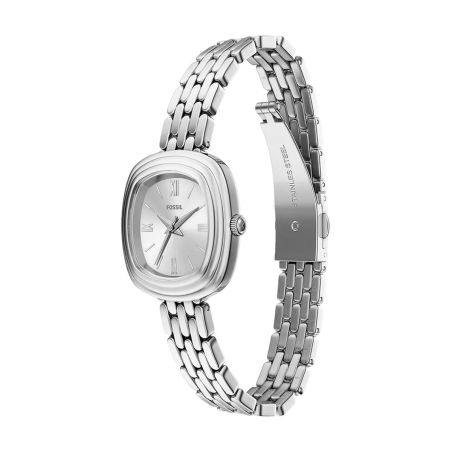 Montre femme quartz fossil emerson acier argentée es5508 – montre femme chic et tendance