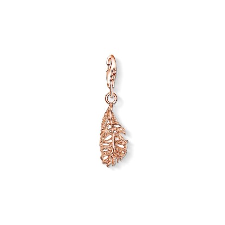 Charms Femme Plume THOMAS SABO ARGENT 925/1000 Doré Rose