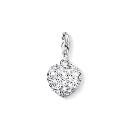 Charms Femme Coeur THOMAS SABO ARGENT 925/1000 Argenté et oxydes