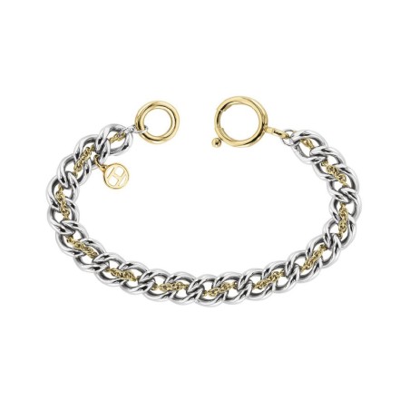 Bracelet Femme Chaîne TOMMY HILFIGER Acier Bicolore
