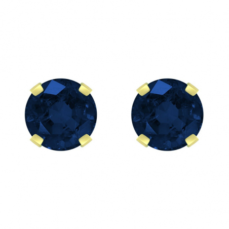 Boucles d’oreilles puce or, argent & clous d’oreille argent, or - puces - edora - 2