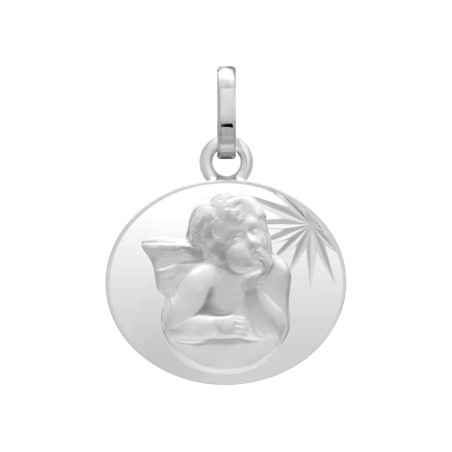 Médaille ange or 375/1000 blanc – médailles